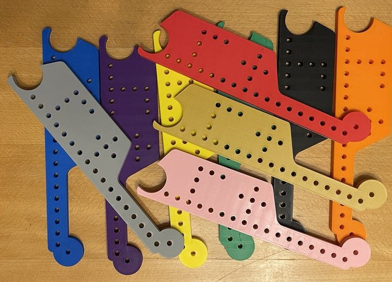 2-10 Player 3D Printed Pegs and Jokers Game