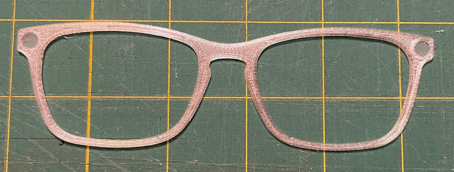Blank Standards with magnets glued in place