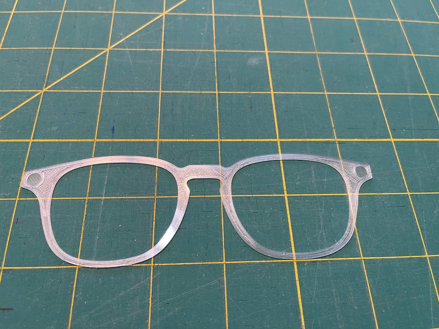 Blank Standards with magnets glued in place