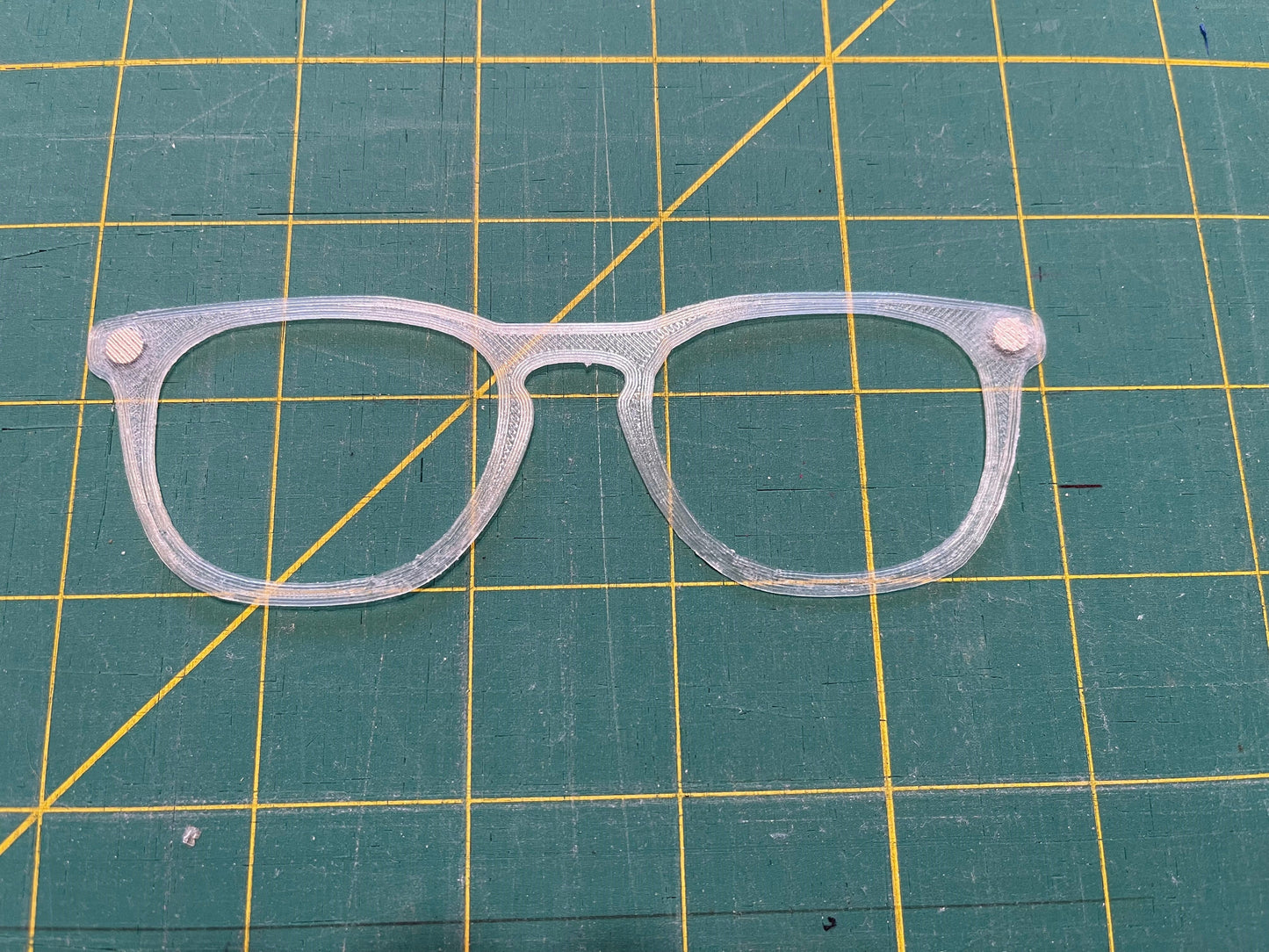 Blank Standards with magnets glued in place