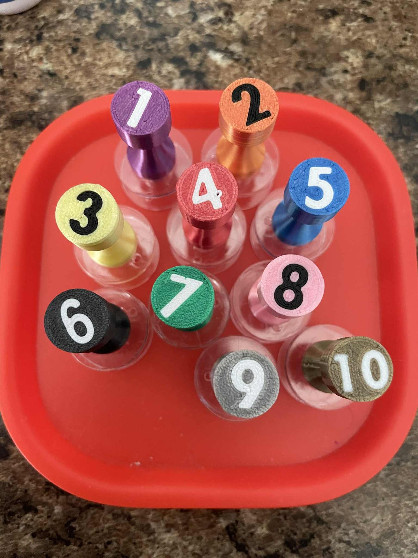 Game Pegs with Numbers Plus new P&J Connectors