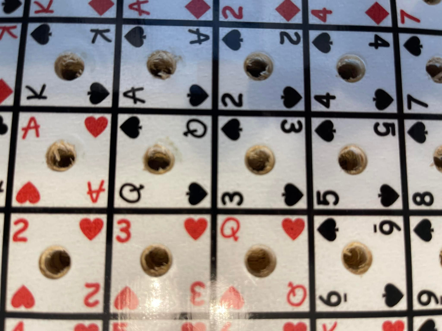 Jacks Rule game board
