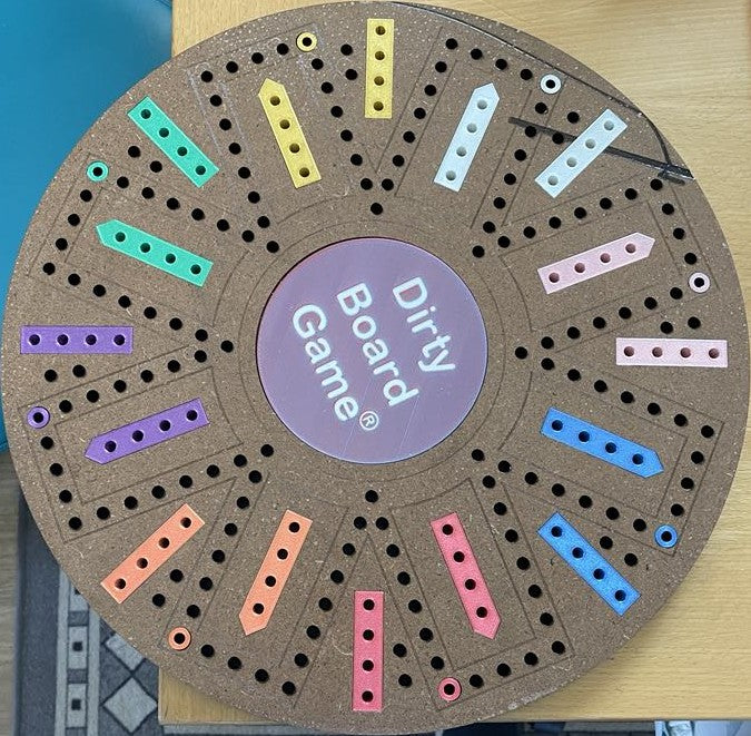 Factory second 8 player Dirty Board Game®