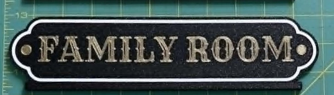 Fancy Door Topper Signs