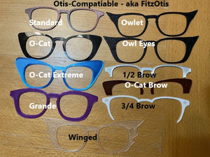 Otis-Compatible Toppers with magnets attached