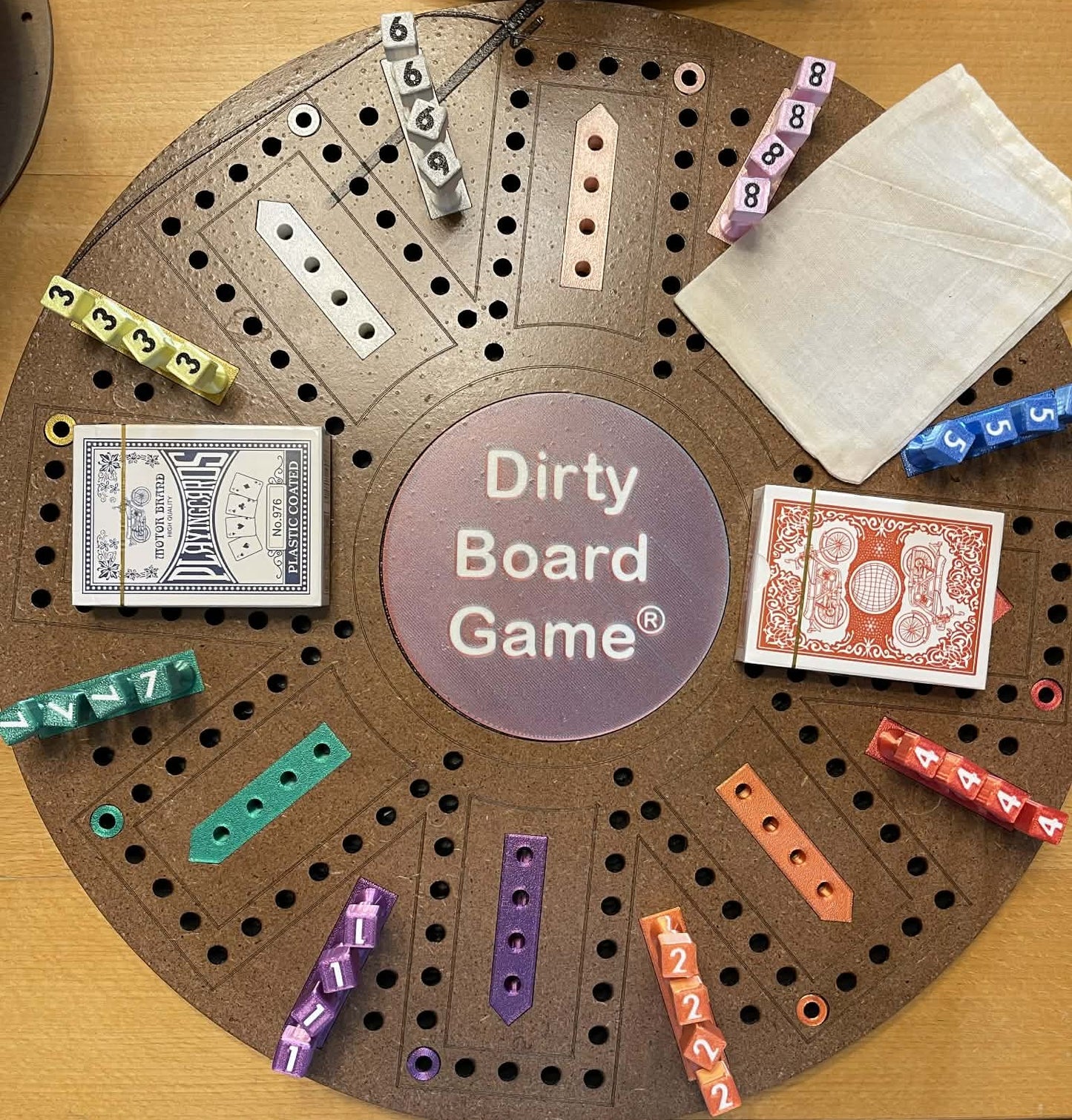 Factory second 8 player Dirty Board Game®