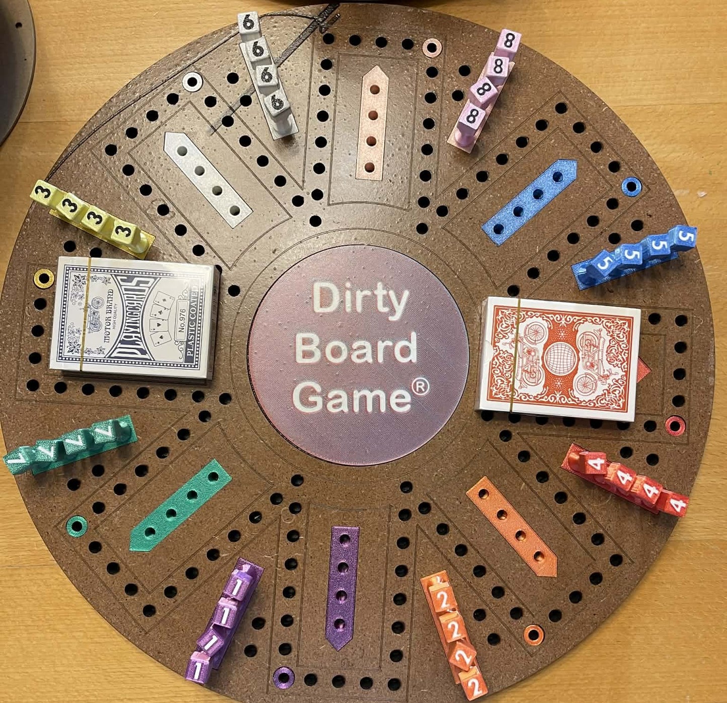 Factory second 8 player Dirty Board Game®