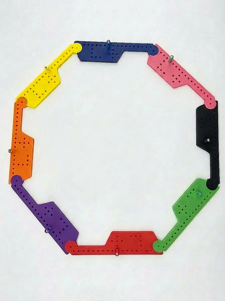 2-8 Player 3D Printed Pegs and Jokers Game