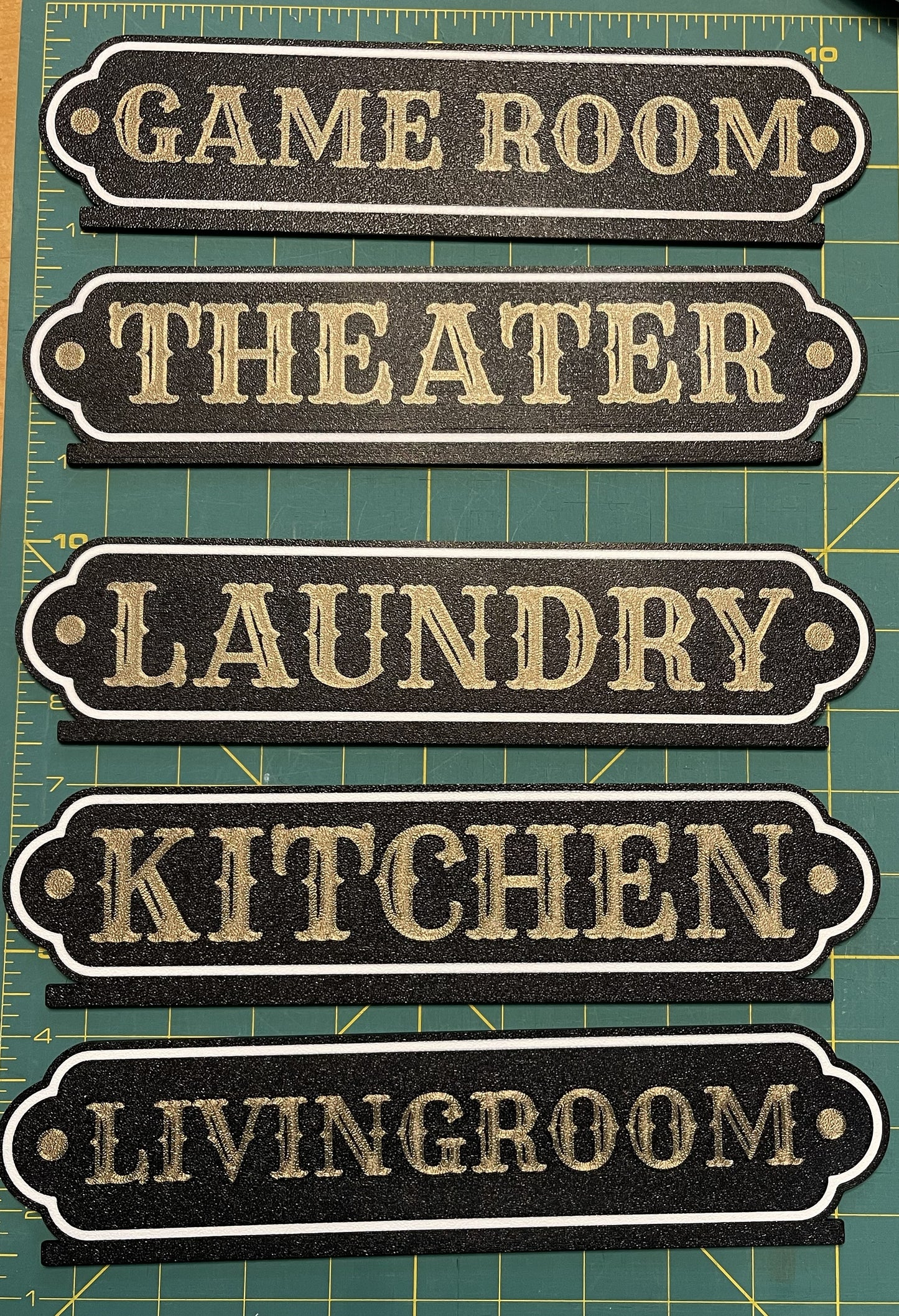 Fancy Door Topper Signs