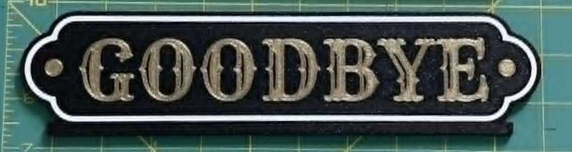 Fancy Door Topper Signs