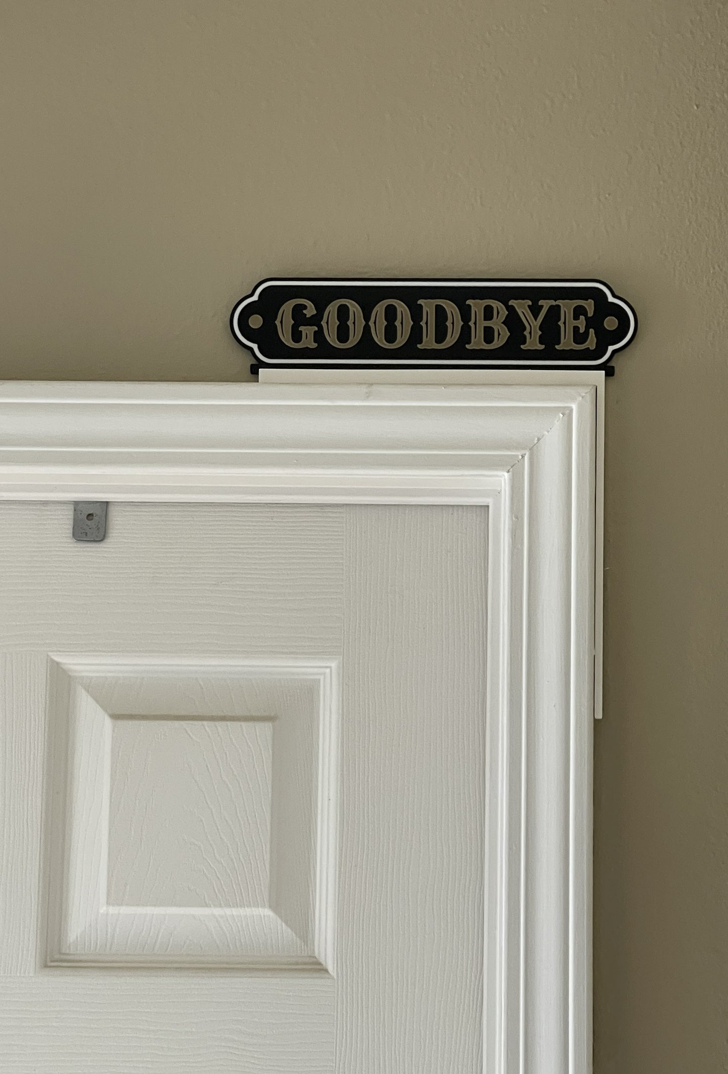 Fancy Door Topper Signs