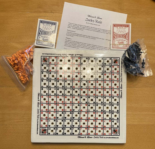 Jacks Rule game board