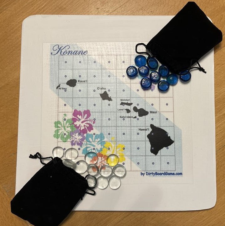 Konane board game