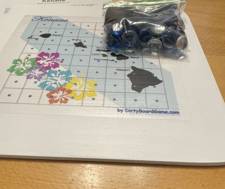 Konane board game