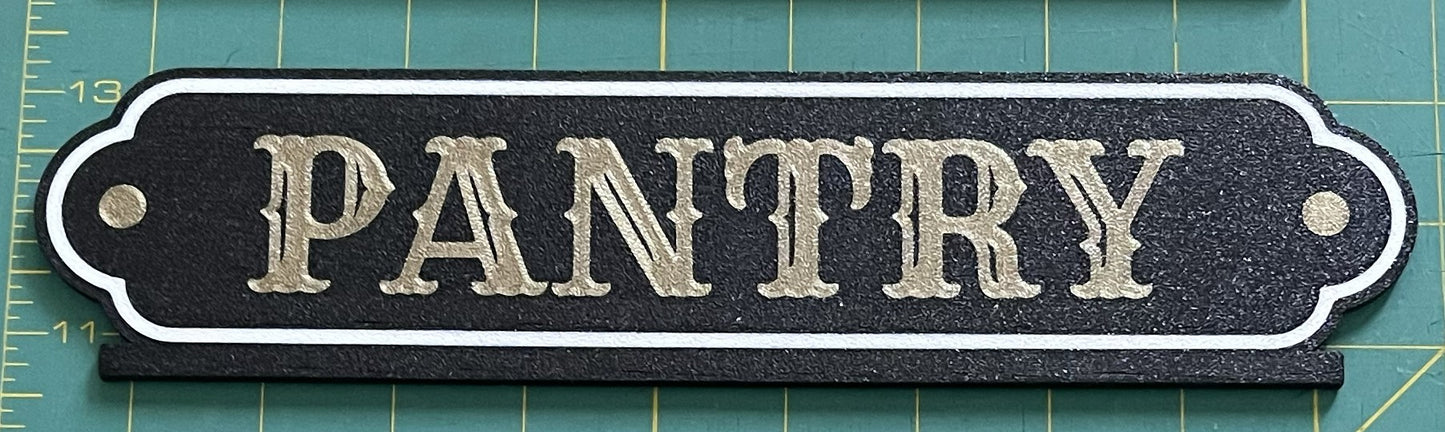 Fancy Door Topper Signs