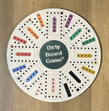 8 player Dirty Board Game® - Wood