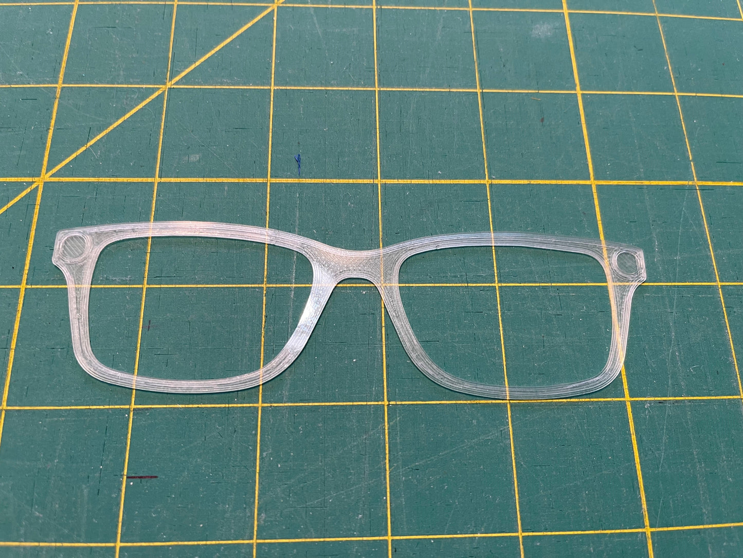 Blank Standards with magnets glued in place